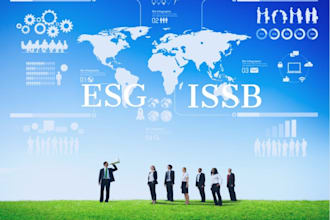 provide issb aligned sustainability esg climate reports