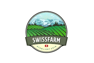 design agriculture solutions themed logo