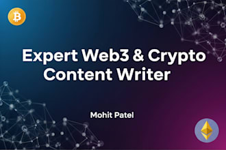 write your web3, crypto, and nft blog post or article