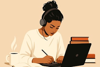 write high quality blog posts and website content tailored to your niche