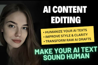 polish, edit, and humanize your ai generated content