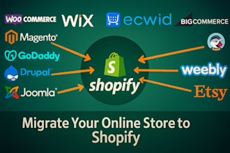 migrate wix woocomerce to shopify copy clone wordpress godaddy shopify migration