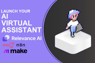 be your virtual assistant with relevance ai, n8n ai agent n8n youtube automation