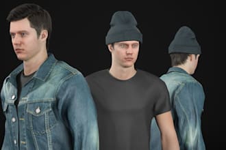 sculpt 3d photorealistic metahuman human avatar digital game character animation