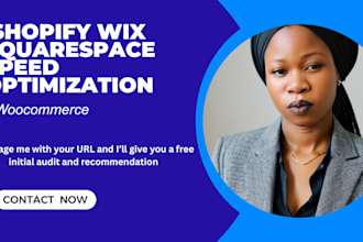 improve shopify wix squarespace speed optimization woocommerce