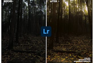 professionally edit your photos for a cinematic look