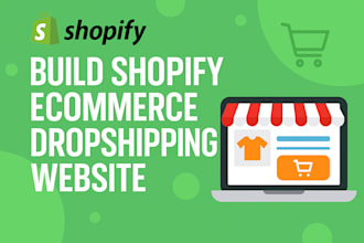 build shopify ecommerce dropshipping website store design and redesign developer