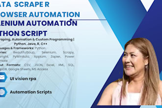 web scraper python web scraping selenium automation python script scrap website