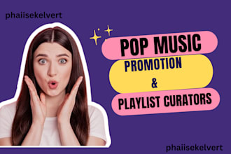 submit your pop music to best 900 pop playlist curation and promotion