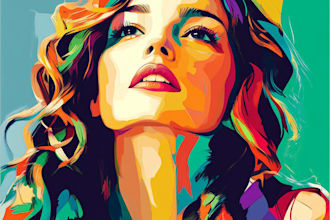 create your photo into awesome wpap pop art