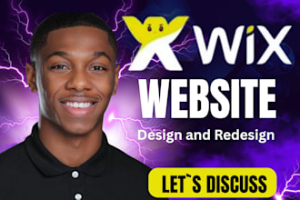 build wix website, wix website design, redesign wix website