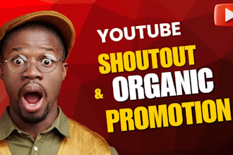 promote youtube channel with organic shoutout