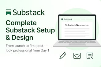 setup your substack account substack post substack editable newsletter template