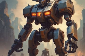 make a mecha characters heroes robot gundam