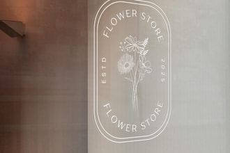 design a hand drawn minimalist botanical logo for your brand