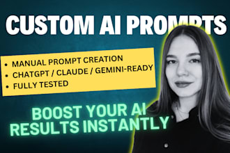 write custom ai prompt for anything