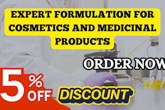 expert formulation for cosmetics and medicinal products