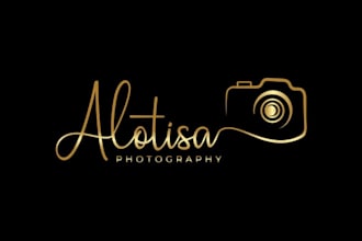 design a photography watermark or signature logo