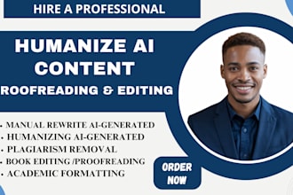 edit proofread humanize ai content check plagiarism essay thesis dissertation