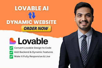 develop ai web apps using lovable ai and supabase database