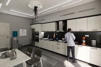 realistic interior 3d rendering