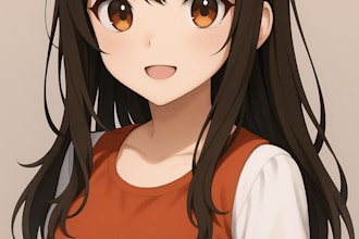 create 3d character models for vtuber, anime, 3d rigging and vroid