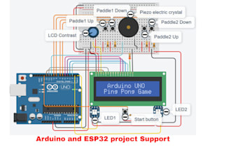help you with arduino projects, coding and circuit desing