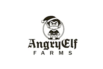 design memorable angry farmer logo