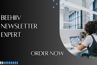 be beehiiv newsletter expert, design beehiiv landingpage, newsletter convertkits