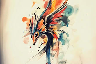 custom an abstract tattoo design