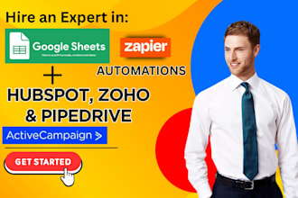 sync google sheets with pipedrive hubspot followupboss activecampaign zoho