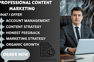 build content marketing plans and copy, tech articles blog and posts, b2b, tech