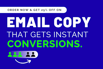 write sales email copy that gets conversions instantly