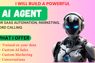build ai saas application, ai agent, ai mobile app,