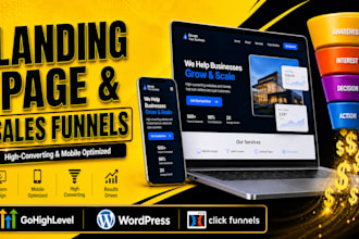 build gohighlevel landing page setup highlevel landing page automation