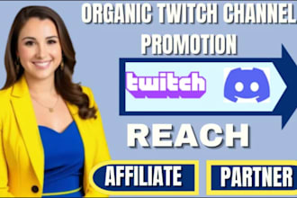 be your twitch partner twitch affiliate twitch promotiont twitch live viewers