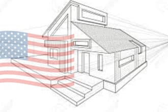 draw architectural stamp foundation plan city permit structural engineer