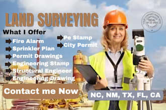 draw stamp adu fire alarm sprinkler plans city permit pe mep structural engineer