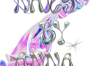 make 3d metallic logo