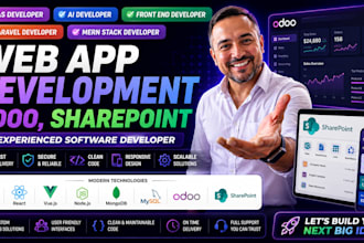 do web app development odoo sharepoint by software developer