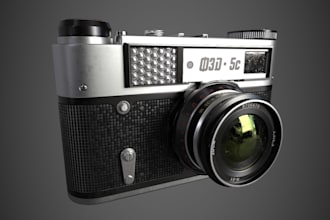 create hard surface models for games or animation