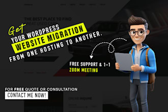 do website and email migration from one hosting to another