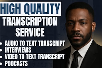 transcribe audio to text transcribe video interviews podcasts transcripts