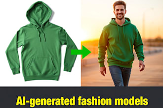 create realistic ai model t shirt mockup for your fashion and clothing brand