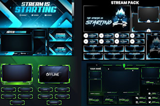 do custom obs overlays kick stream designs with sub badges overlay designs