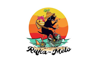 design playful raw florida honey logo