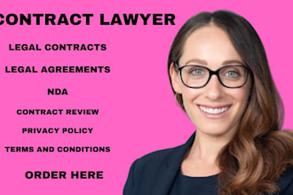 review your legal contracts, agreements, and legal documents