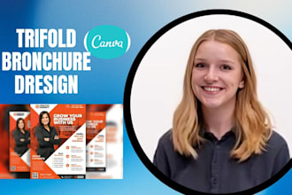 design business flyer, bifold, trifold brochure, leaflet and booklet using canva