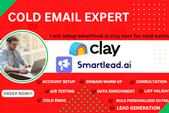 setup smartlead ai clay com for cold outreach