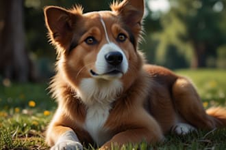 draw you a beautiful portrait disney cartoon of your pet in disney cartoon style